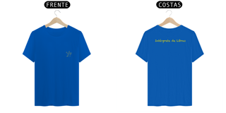 Nome do produtoCamiseta Intérprete de Libras + sinal I love you (ASL/Libras)
