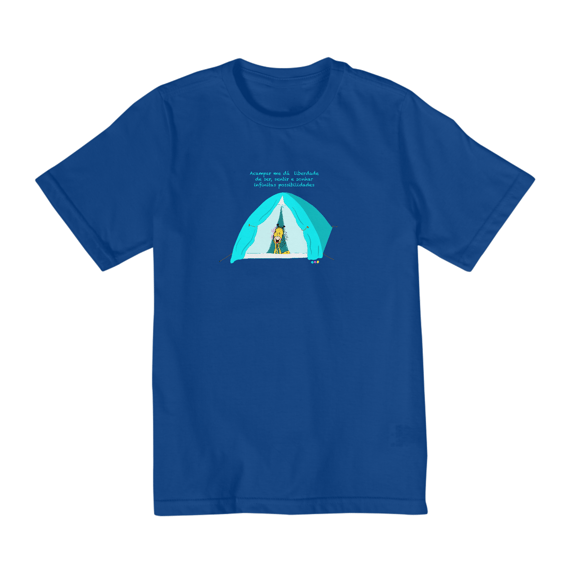 Camiseta infantil Giraloka campista
