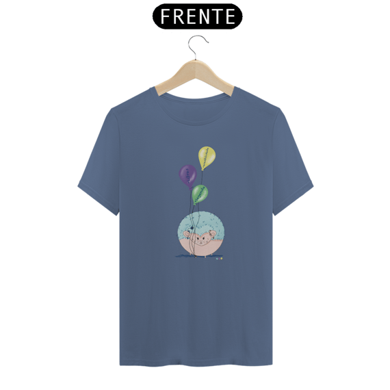 Camiseta estonada George - porco-espinho surdo 