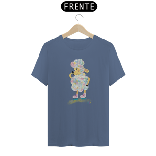 Nome do produtoCamiseta estonada Raibow - ovelha colorida (sem frase)
