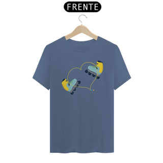 Nome do produtoCamiseta estonada Patins (cadarço coração)
