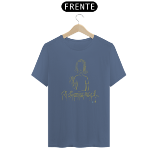 Nome do produtoCamiseta estonada Brasil (sinal em Libras) amarela