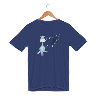 Nome do produtoCamiseta esportiva Girazul (linhas pretas) 