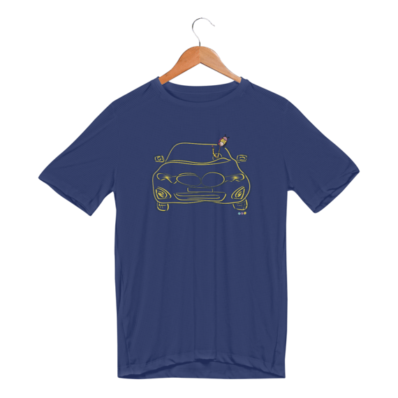 Camiseta esportiva Giraloka (carro) 