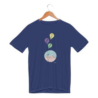 Nome do produtoCamiseta esportiva George - porco-espinho surdo