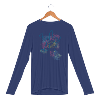 Nome do produtoManga longa esportiva I love you (aquarela) ASL/ Libras 