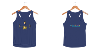 Nome do produtoRegata esportiva Giraloka com barra (fem)