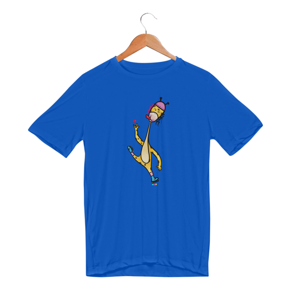 Camiseta esportiva Giraloka