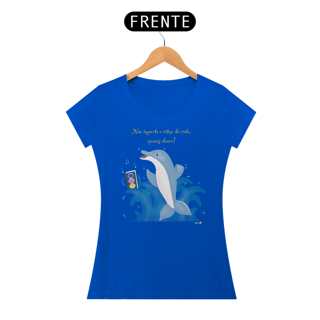 Nome do produtoBaby look Dodo - golfinho dançante - com frase