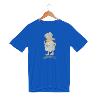 Nome do produtoCamiseta esportiva Raibow - ovelha colorida - sem frase