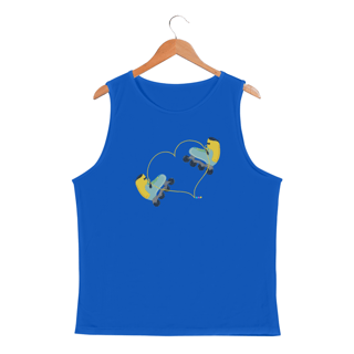 Nome do produtoRegata masc esportiva Patins (cadarço coração) 