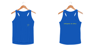 Nome do produtoRegata fem esportiva  Intérprete de Libras + I love you (Libras) 