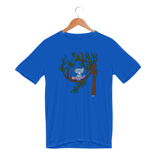 Nome do produtoCamiseta esportiva Theo (skate na árvore) 