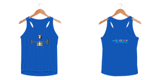 Nome do produtoRegata esportiva Giraloka com barra (fem)