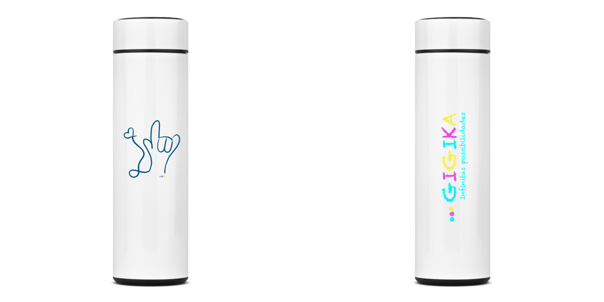 Nome do produto: I love you (azul) ALS/Libras