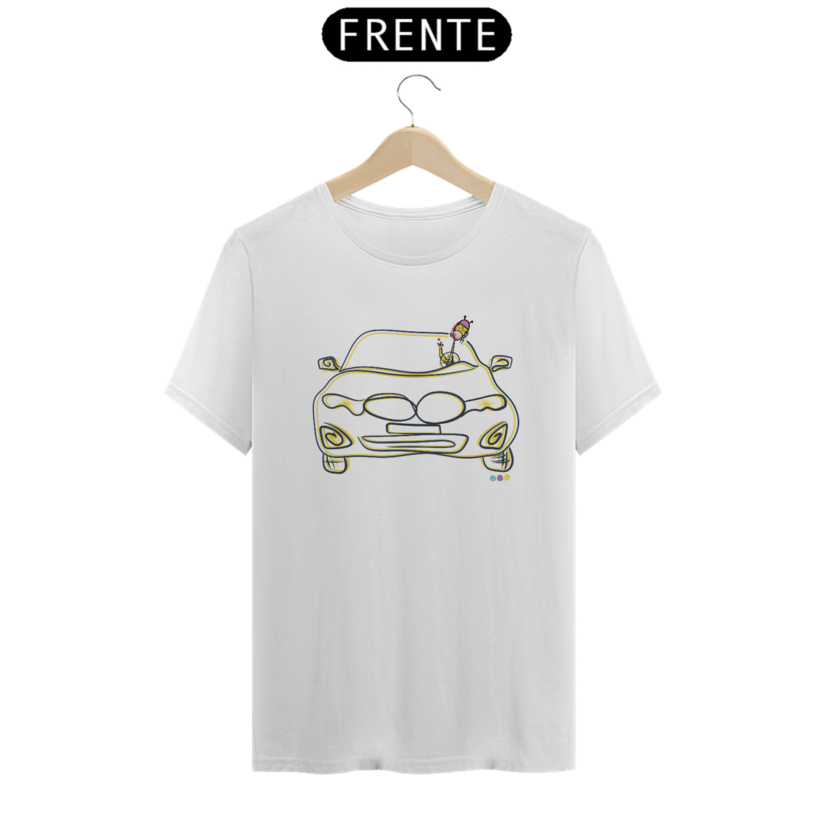 Nome do produto: Camiseta Giraloka (carro)