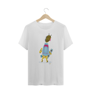 Nome do produtoCamiseta plus size  Giraloka mochileira 