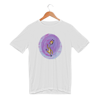 Nome do produtoCamiseta esportiva Giraloka com  fundo