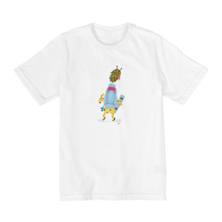 Nome do produtoCamiseta infantil Giraloka mochileira