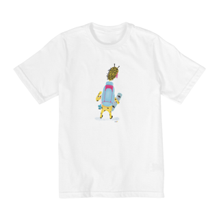 Nome do produtoCamiseta infantil Giraloka mochileira