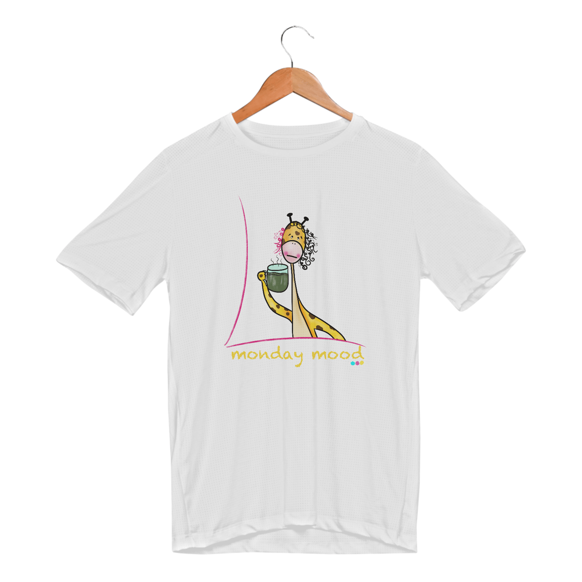 Nome do produto: Camiseta esportiva Giraloka mood monday 