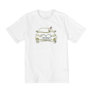 Nome do produtoCamiseta infantil Giraloka (carro) 