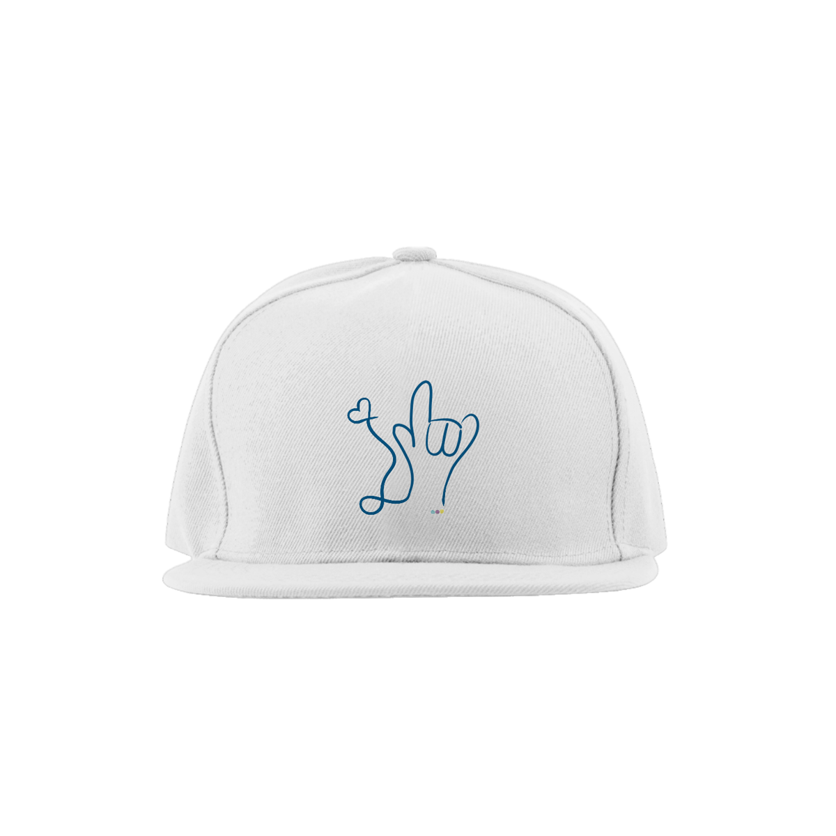 Nome do produto: I love (azul) ALS/Libras