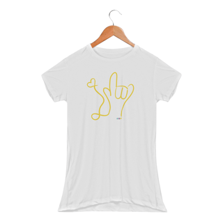Nome do produtoBaby look esportiva I love you (aquarela) ASL/ Libras 
