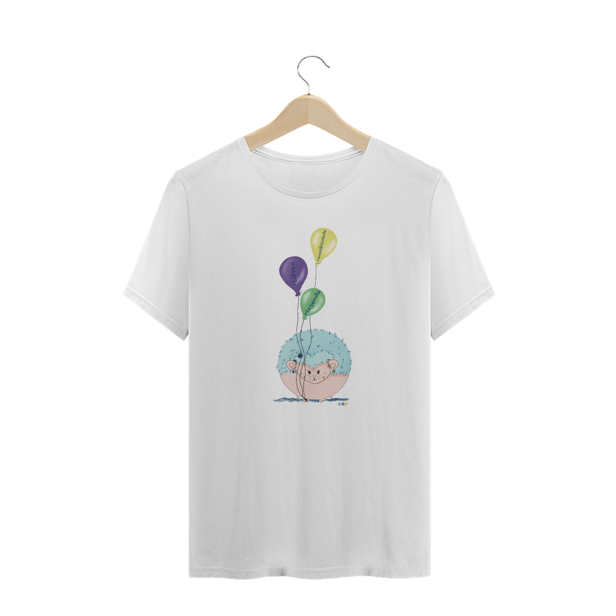 Nome do produto: Camiseta plus size George - porco-espinho surdo 