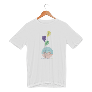 Nome do produtoCamiseta esportiva George - porco-espinho surdo