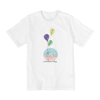 Nome do produtoCamiseta infantil George - porco-espinho