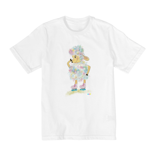 Nome do produtoCamiseta infantil Raibow - ovelha colorida (sem frase)