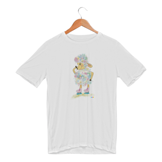 Nome do produtoCamiseta esportiva Raibow - ovelha colorida - sem frase