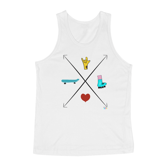 Setas - love skate e patins (ASL/ Libras)