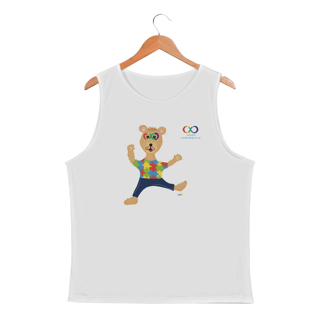 Nome do produtoRegata masc esportiva Lumi - ursinho TEA 