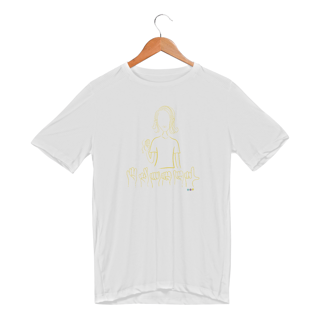 Nome do produtoCamiseta esportiva Brasil (sinal em Libras) amarelo - sport dry UV
