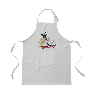 Nome do produtoCafé e Chico - cachorros no skate