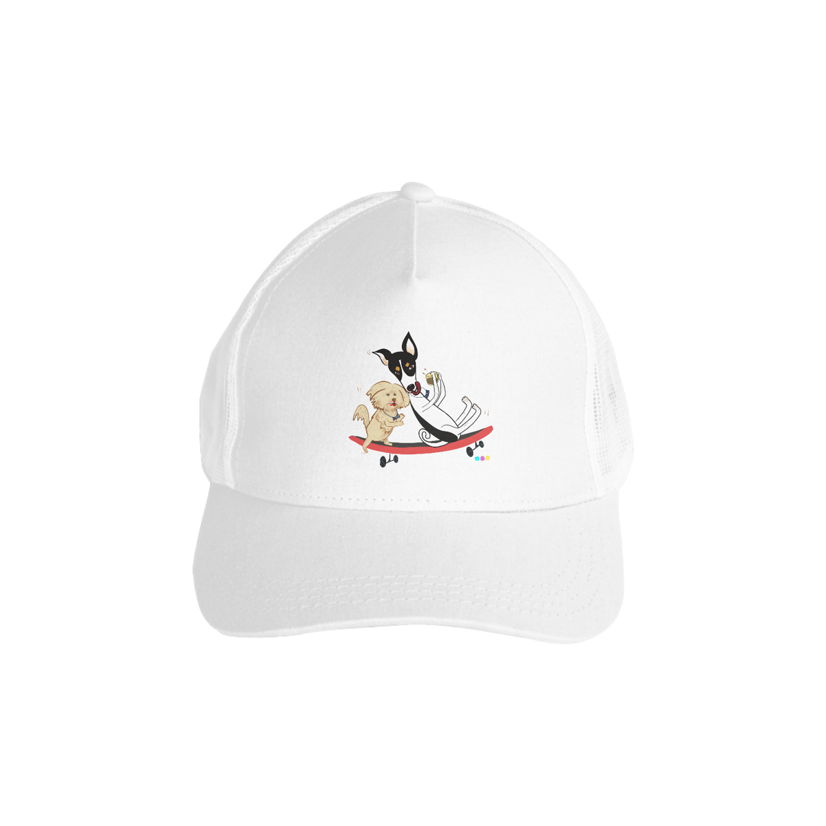 Nome do produto: Café e Chico - cachorros no skate