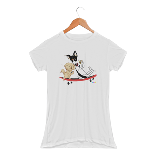 Nome do produtoBaby look esportiva Café e Chico - cachorros no skate