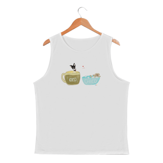 Nome do produtoRegata masc esportiva Café e Chico - banho e café 