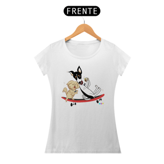 Nome do produtoBaby look Café e Chico - cachorros no skate