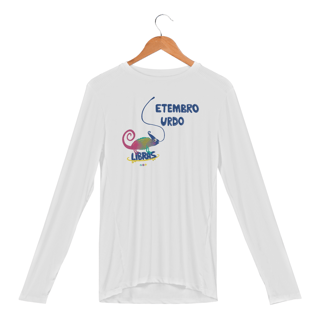Nome do produtoManga longa esportiva Klaus - camaleão surdo - Setembro Surdo 