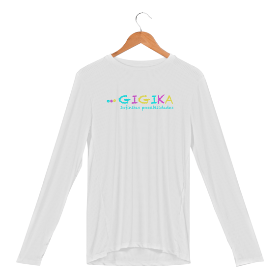 Manga longa esportiva ...Gigika 