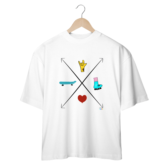 Seta - love skate e patins