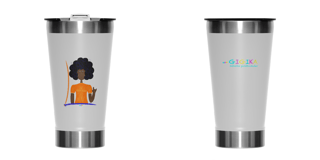 Nome do produtoCopo térmico Sophia (I love you ASL/ Libras) 