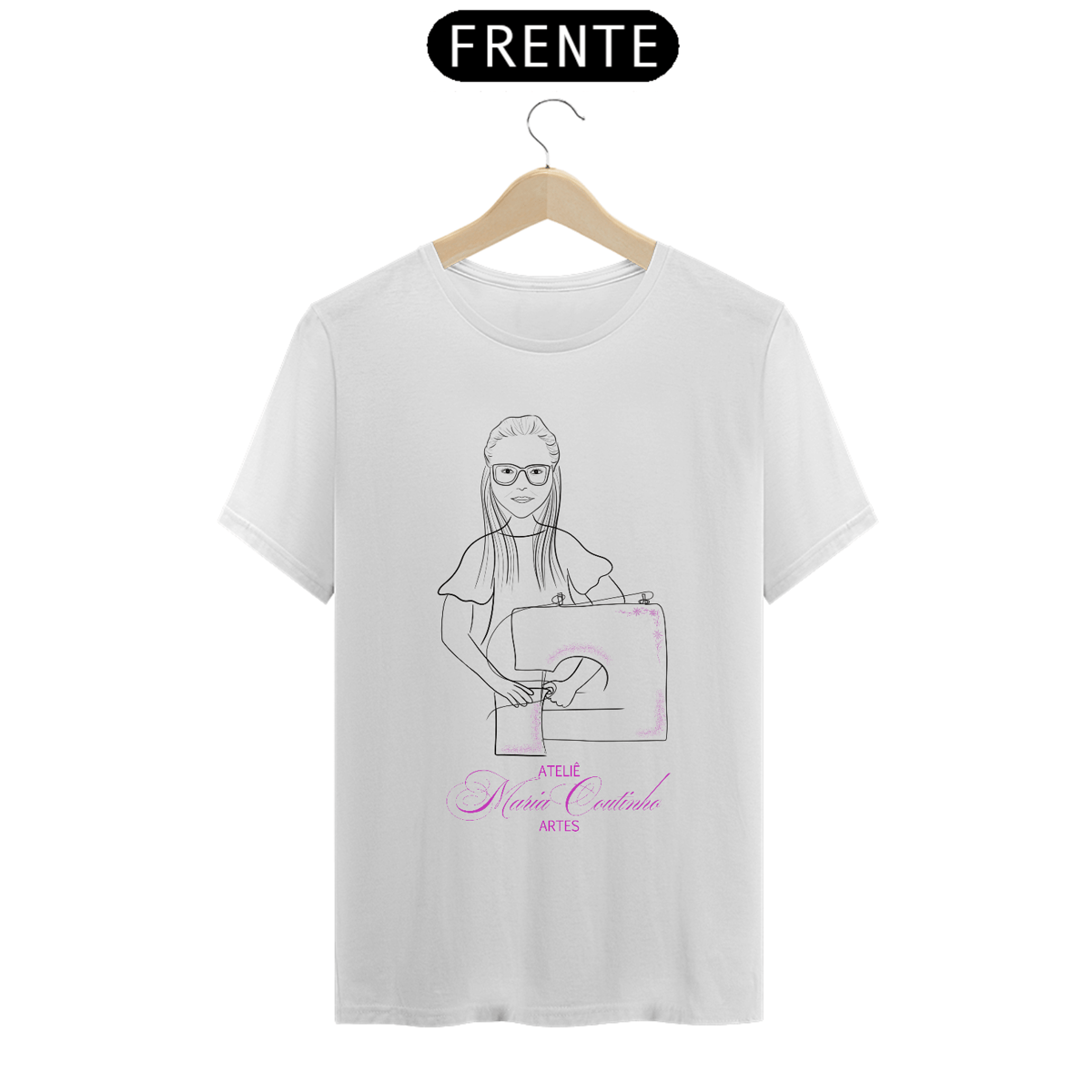 Nome do produto: Camiseta Maria Coutinho Artes