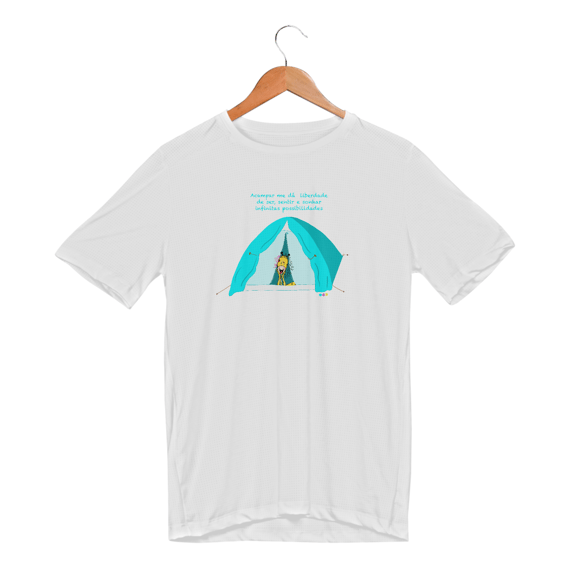 Camiseta esportiva Giraloka campista