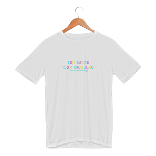 Nome do produtoCamiseta esportiva  Sou Surdo com orgulho