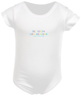 Nome do produtoBody Sou Surda com orgulho