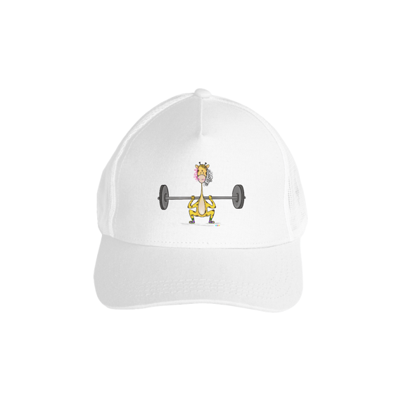 Boné c/ tela Giraloka com barra